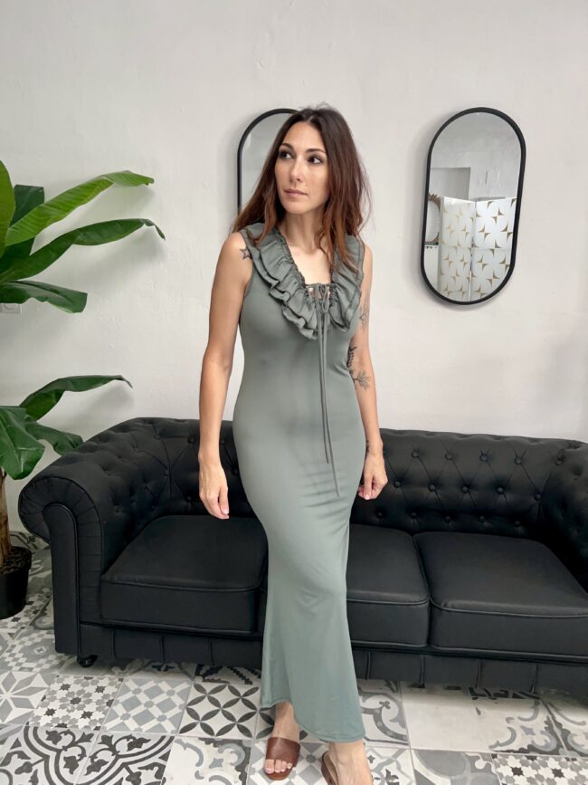 Vestido Volantes