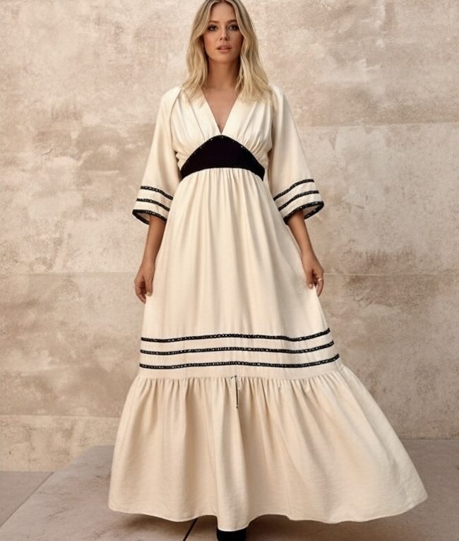 Vestido Bicolor