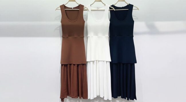 Vestido Punto y Bambula - Imagen 5