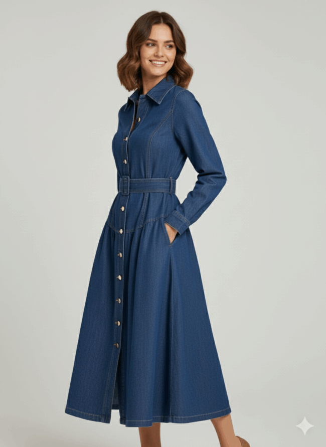 Vestido vaquero - Imagen 2